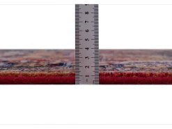 Alfombra De Salón-Alfombra oriental tejida de lana 200x290 cm Multi Saharna Rojo