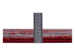 Alfombra De Salón-Alfombra oriental tejida de lana 160x230 cm Multi Saharna Rojo