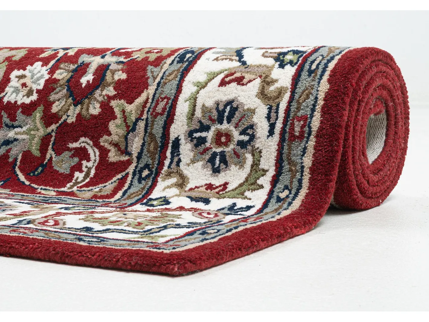 Alfombra oriental tejida a mano con lana 140x200 cm Royal Orient Rojo Best