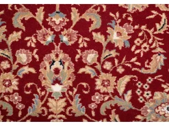 Alfombra De Salón|Alfombra Redonda-Alfombra oriental tejida con ribete 240x240 cm Dolna Rojo