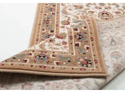 Alfombra oriental tejida con ribete 80x250 cm Dolna Beige Outlet