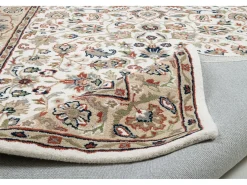Clearance Alfombra oriental tejida a mano con lana 250x350 cm Royal Orient Beige