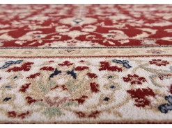 New Alfombra oriental tejida con ribete 240x340 cm Dolna Rojo