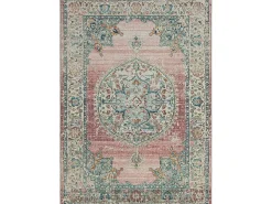 Sale the carpet Alfombra Palma Exterior Oriental, , 120 cm, redondo Rosa