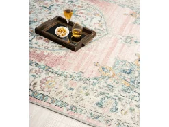 Sale the carpet Alfombra Palma Exterior Oriental, , 120 cm, redondo Rosa