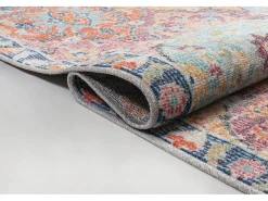 the carpet Alfombra Palma Exterior Ornamento, Multi, 140 x 200 cm Multicolor Outlet
