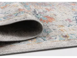 the carpet Alfombra De Exterior-Alfombra Palma Exterior Vintage, Multi, 140 x 200 cm Multicolor