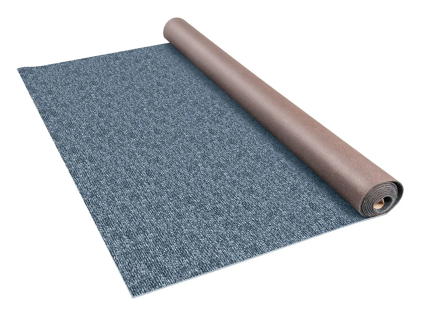 Alfombra para Interior y Exterior SucceBuy, 1,8 x 4 m, Alfombra Marina , Antideslizante para Interior/Exterior Gris