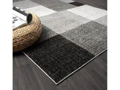 the carpet Alfombra Pearl Salón morno Geométrico, , 160 x 220 cm Gris Hot