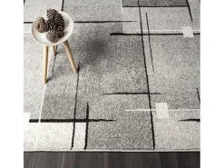 Outlet the carpet Alfombra Pearl Salón morno Pelo corto, , 200 x 280 cm Gris