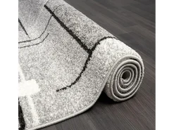 Outlet the carpet Alfombra Pearl Salón morno Pelo corto, , 200 x 280 cm Gris