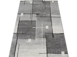 Discount the carpet Alfombra Pearl Salón morno Pelo corto, , 80 x 140 cm Gris