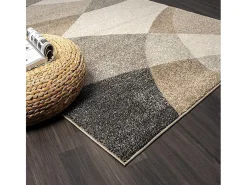 the carpet Alfombra Pearl Salón morno Corte contorno, , 160 x 220 cm Beige