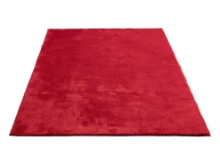 the carpet Alfombra pelo corto lavable antideslizante - - 120 x 160 cm - RELAX Rojo Sale