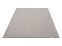the carpet Alfombra De Salón-Alfombra pelo corto lavable antideslizante - arena - 140 x 200 cm - RELAX Color natural oscuro