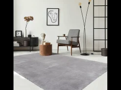 the carpet Alfombra pelo corto lavable antideslizante - - 200 x 280 cm - RELAX Gris Best