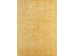 the carpet Alfombra pelo corto lavable antideslizante - Oro - 60 x 110 cm - RELAX Dorado Best