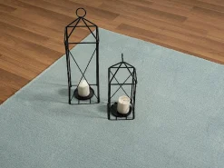 Outlet the carpet Alfombra pelo corto lavable antideslizante - - 140 x 200 cm - RELAX Azul