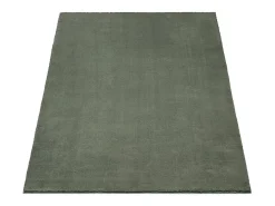 New the carpet Alfombra pelo corto lavable antideslizante - Bosque - 160 x 220 cm - RELAX Verde