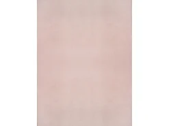 the carpet Alfombra pelo corto lavable antideslizante - Rosa - 240 x 340 cm - RELAX Rosa palo