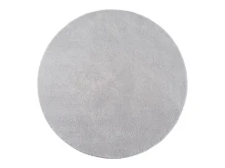 New the carpet Alfombra pelo corto lavable antideslizante - - 200 cm Redondo - RELAX Gris