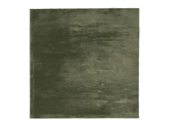 Alfombra pelo corto suave lavable HUARTE bosque 120x120cm ES90246 Verde New