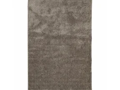 Alfombra De Salón-Alfombra pelo largo aspecto brillante ISTAN 140x200 cm ES83800 Gris