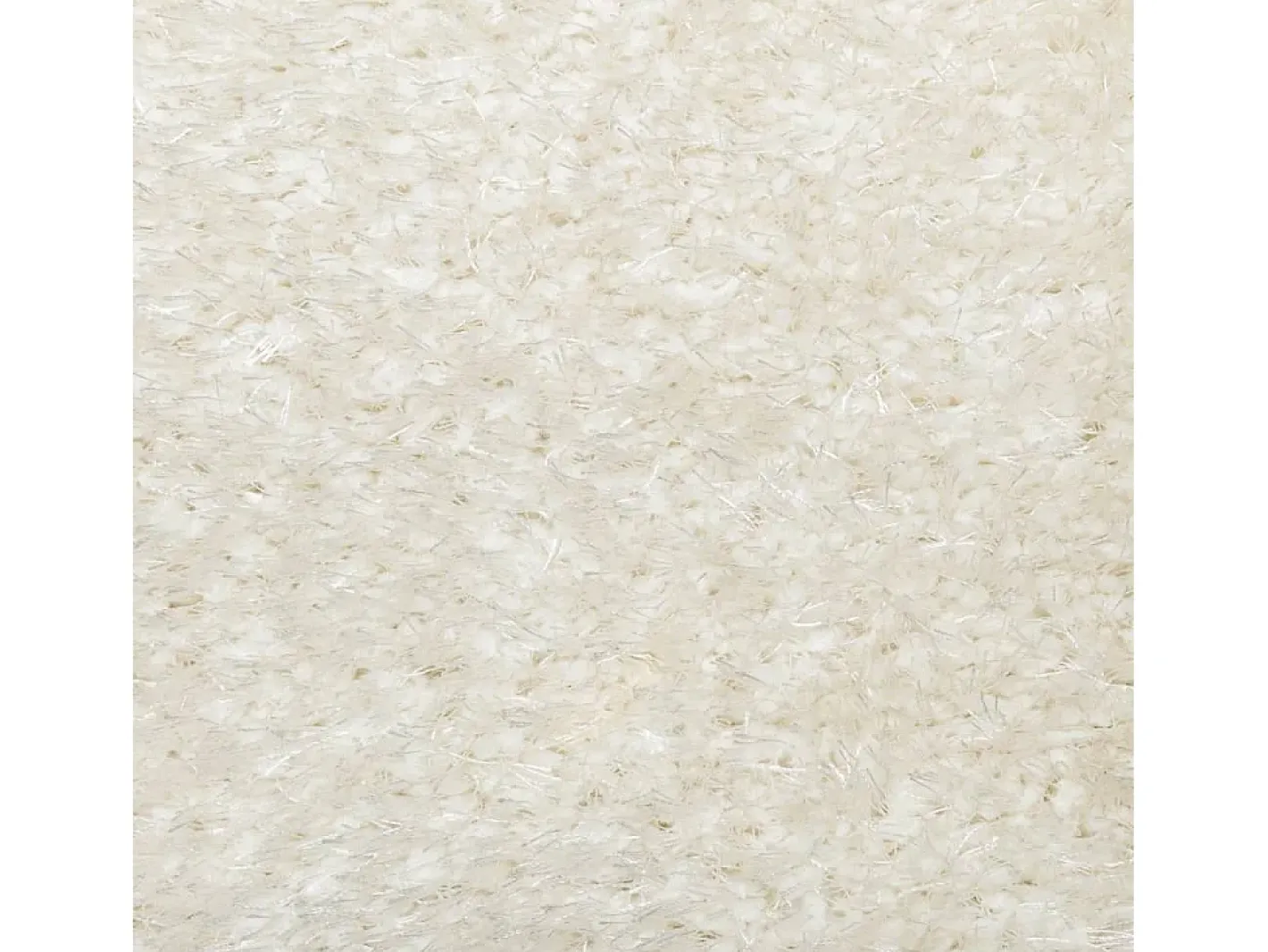 Online Clicnbuy Alfombra pelo largo aspecto brillante ISTAN Ø 160 cm Crema