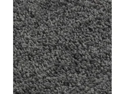 Alfombra peluda antideslizante oscuro 120x170 cm ES49299 Gris Hot