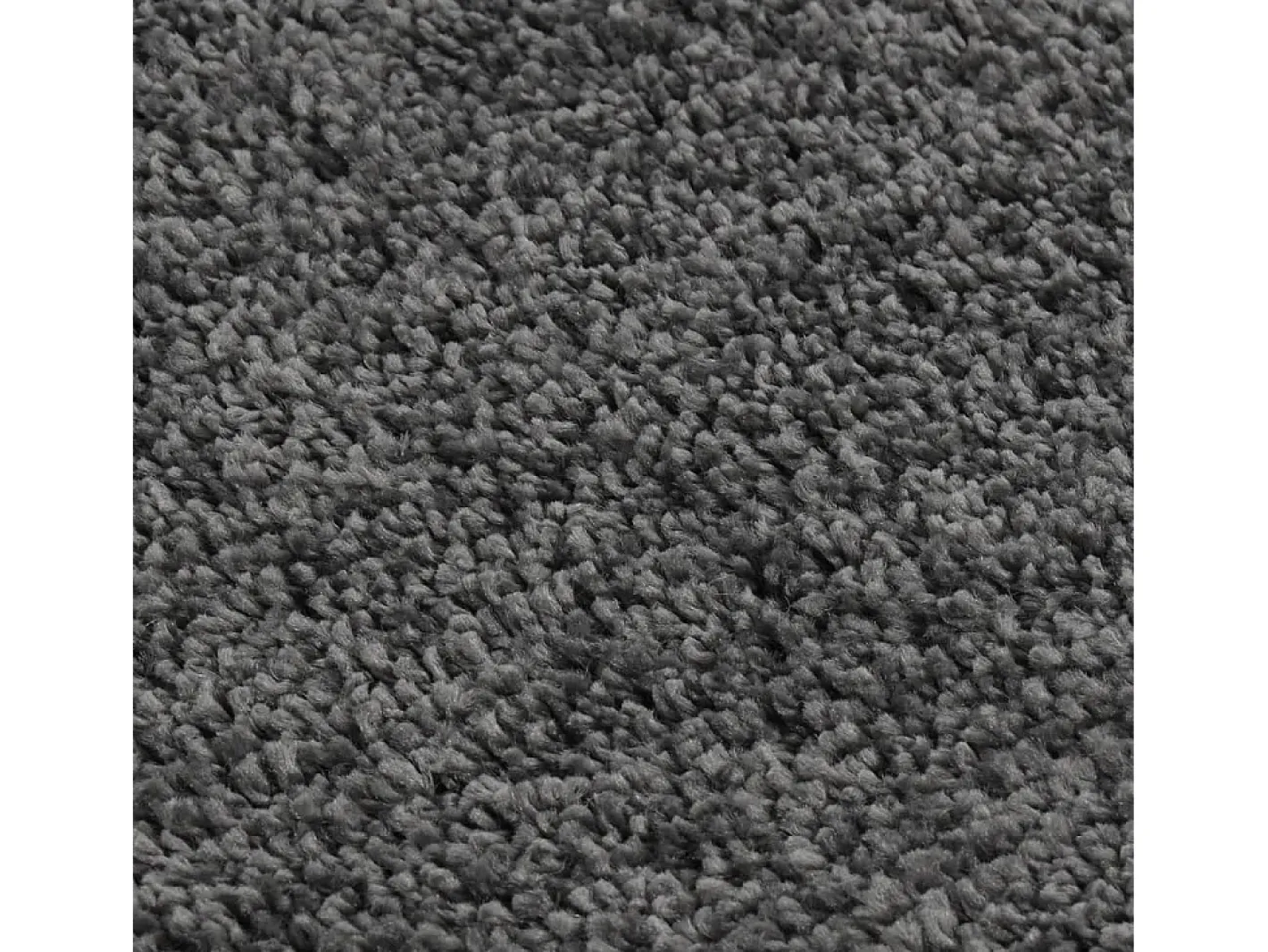 New Clicnbuy Alfombra peluda antideslizante oscuro 120x170 cm Gris