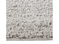 Outlet Clicnbuy Alfombra peluda antideslizante claro 120x170 cm Gris