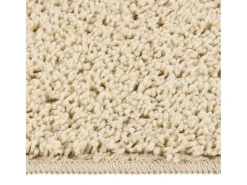Clicnbuy Alfombra De Salón-Alfombra peluda antideslizante color 140x200 cm Crema
