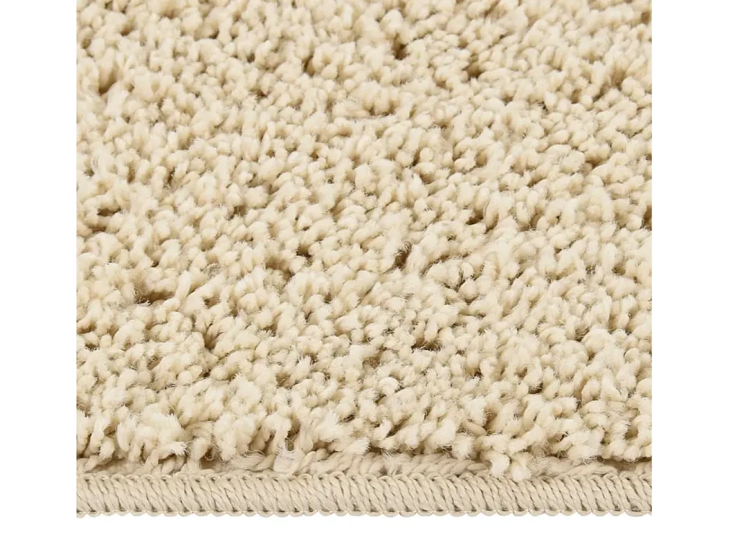 Sale Clicnbuy Alfombra peluda antideslizante color 160x230 cm Crema