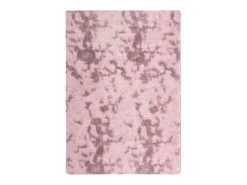 Alfombra De Cocina-Alfombra peluda NAVARRA Polvo 240x340 cm Rosa