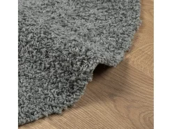 Alfombra peluda PAMPLONA, pelo largo, moderno, Ø 120 cm Verde Sale