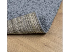 Alfombra peluda PAMPLONA, pelo largo, moderno, 80x250 cm Azul Online