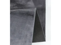 Online the carpet Alfombra piel sintética suave lavable - Antracita - 200 x 280 cm - COSY Gris antracita