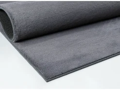 Online the carpet Alfombra piel sintética suave lavable - Antracita - 200 x 280 cm - COSY Gris antracita