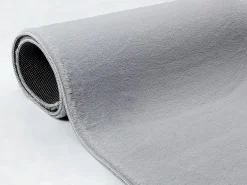 the carpet Alfombra piel sintética suave lavable - - 200 cm Redondo - COSY Gris New