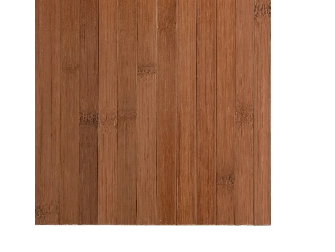 Clicnbuy Alfombra De Salón-Alfombra rectangular bambú marrón 60x500 cm Marru00f3n