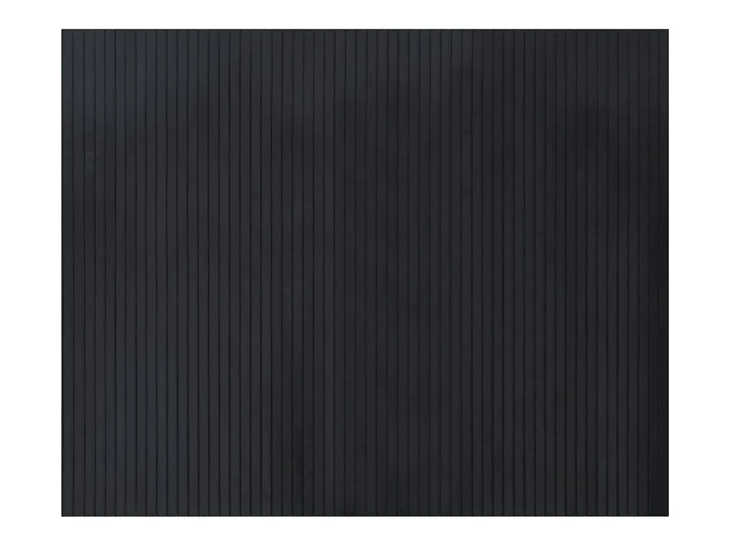 Clicnbuy Alfombra De Salón-Alfombra rectangular bambú 80x100 cm Negro