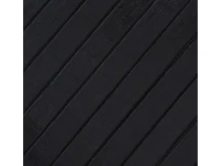 Clicnbuy Alfombra De Salón-Alfombra rectangular bambú 80x100 cm Negro
