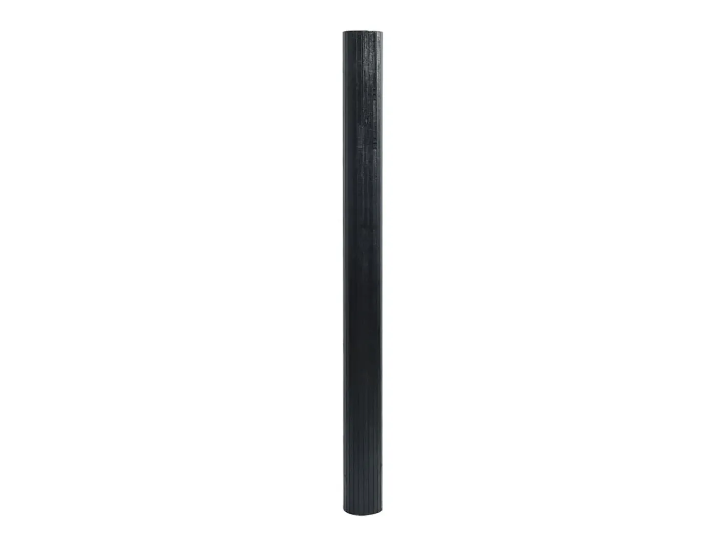 Clicnbuy Alfombra De Salón-Alfombra rectangular bambú 100x300 cm Negro