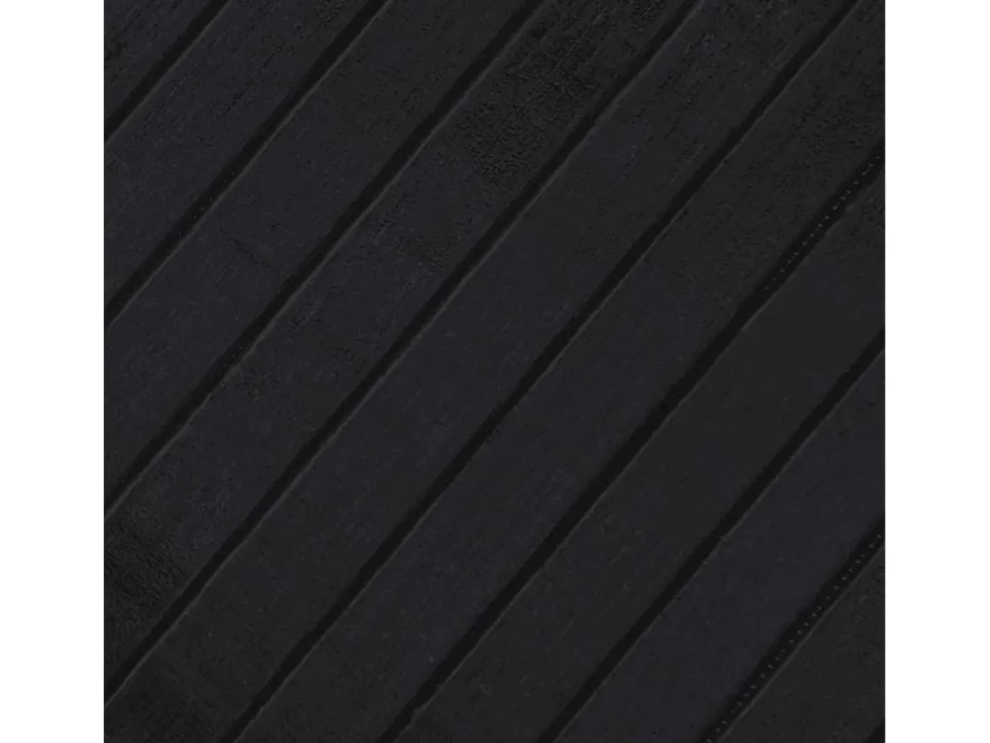 Clicnbuy Alfombra De Salón-Alfombra rectangular bambú 100x300 cm Negro