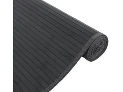 Clicnbuy Alfombra De Salón-Alfombra rectangular bambú 80x1000 cm Gris