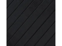 Clicnbuy Alfombra De Salón-Alfombra rectangular bambú 70x200 cm Negro