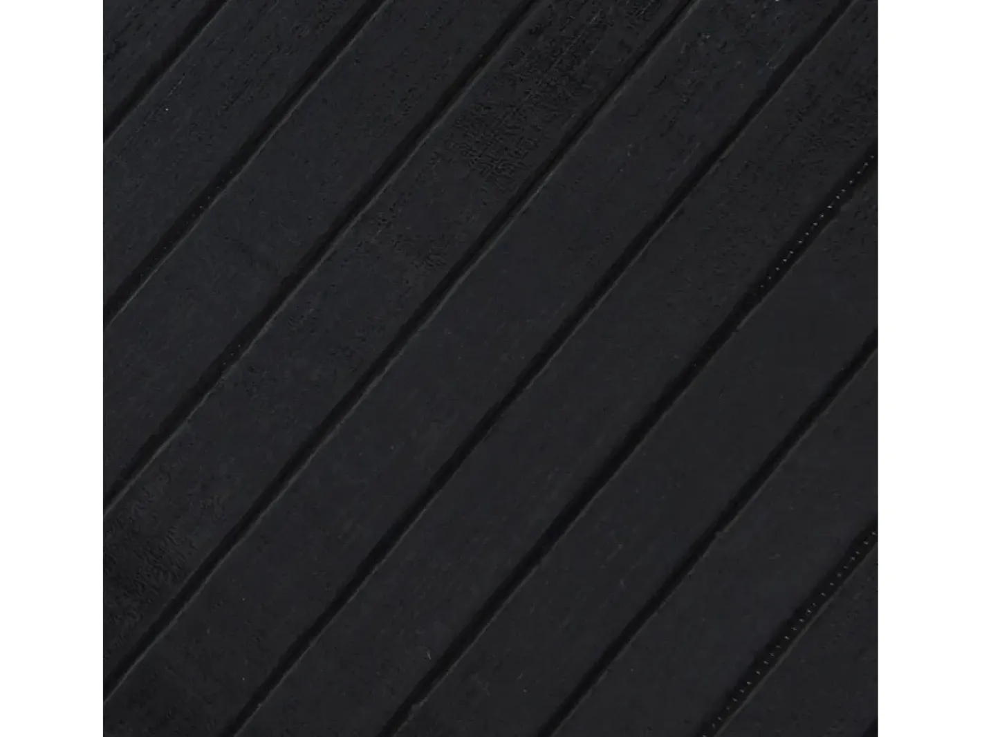 Clicnbuy Alfombra De Salón-Alfombra rectangular bambú 70x200 cm Negro