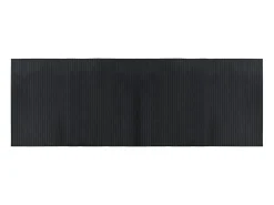 Clicnbuy Alfombra De Salón-Alfombra rectangular bambú 70x200 cm Negro