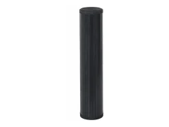 Clicnbuy Alfombra rectangular bambú 100x300 cm Negro Clearance