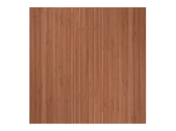 Discount Clicnbuy Alfombra rectangular bambú marrón 100x100 cm Marru00f3n